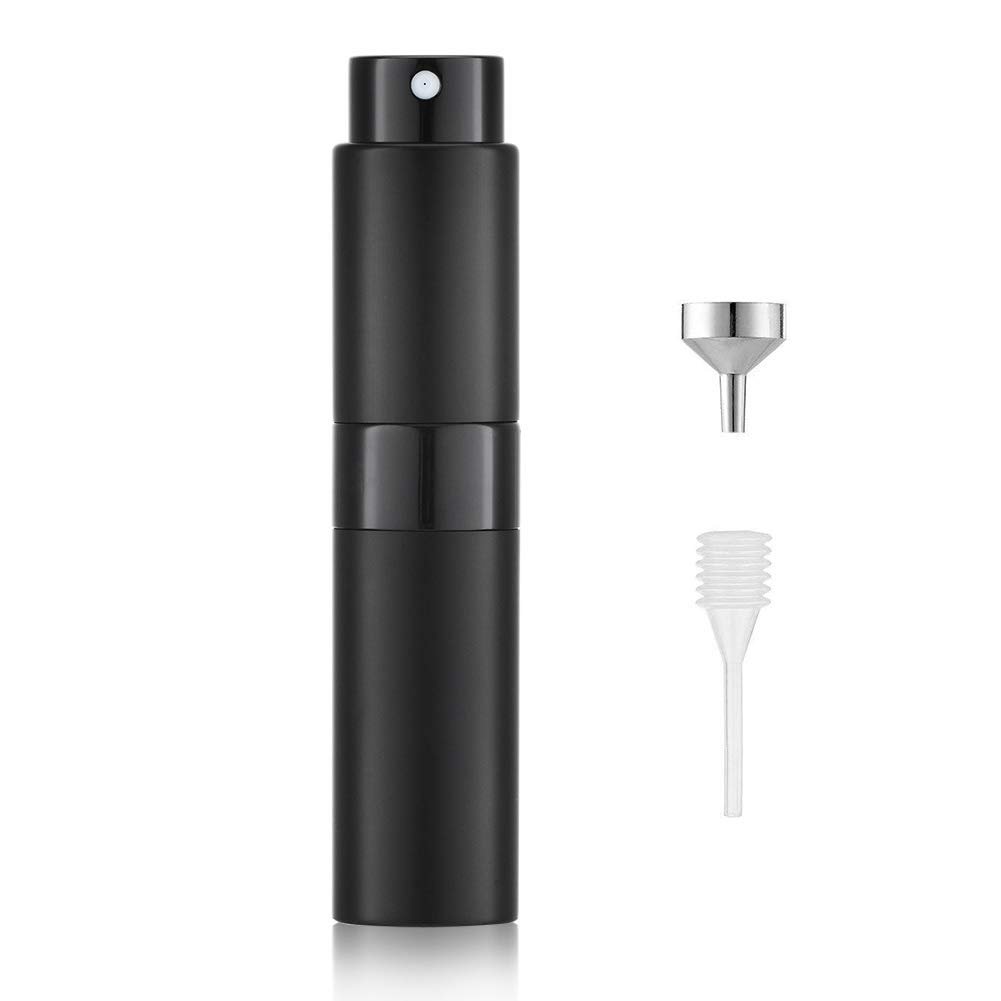 LISAPACK Travel Perfume Bottle Refillable, 8ml Cologne Atomizer Sprayer