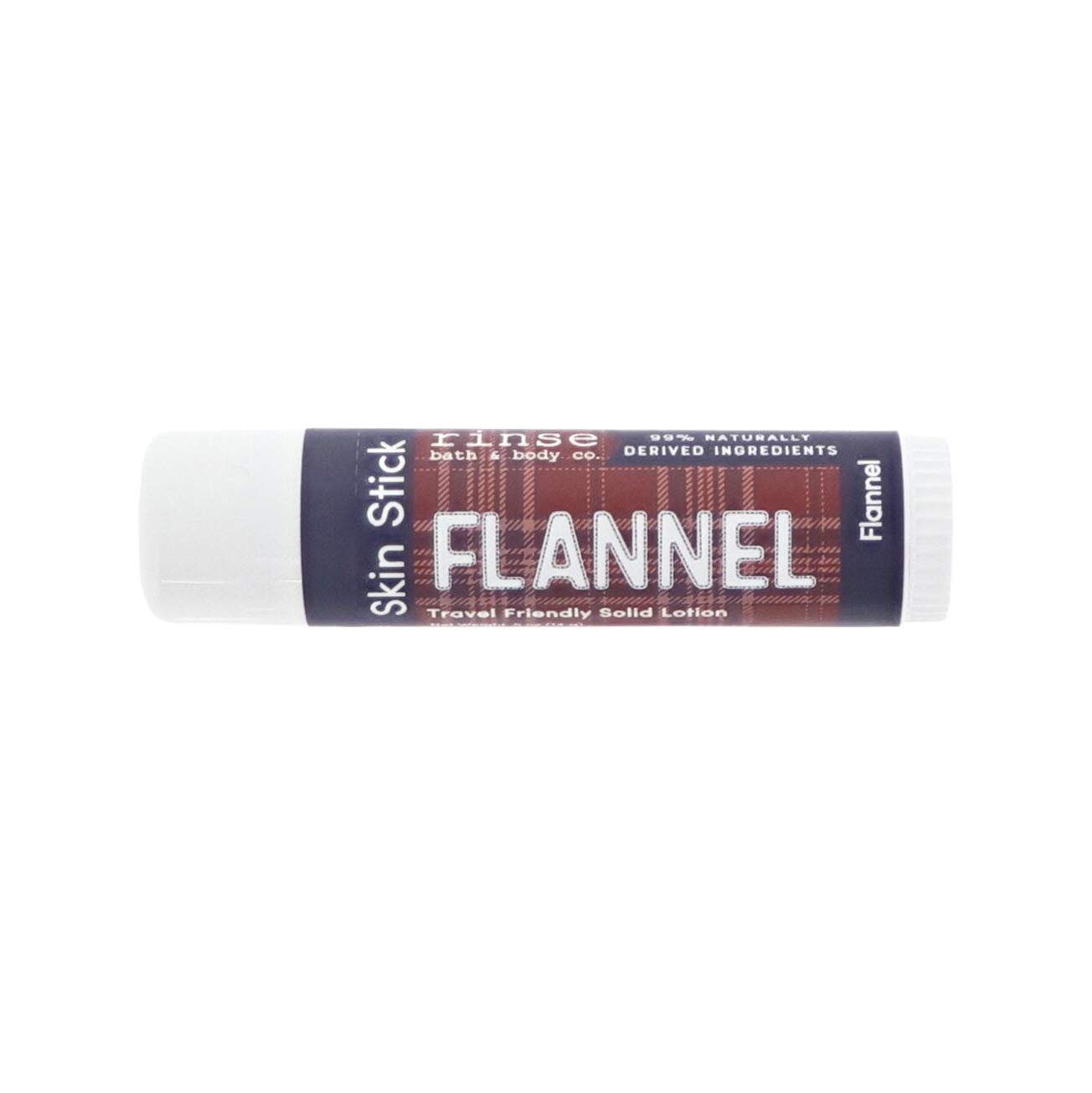 Rinse Bath & Body Flannel Solid Lotion Skin Stick Handmade Natural 0.35 oz