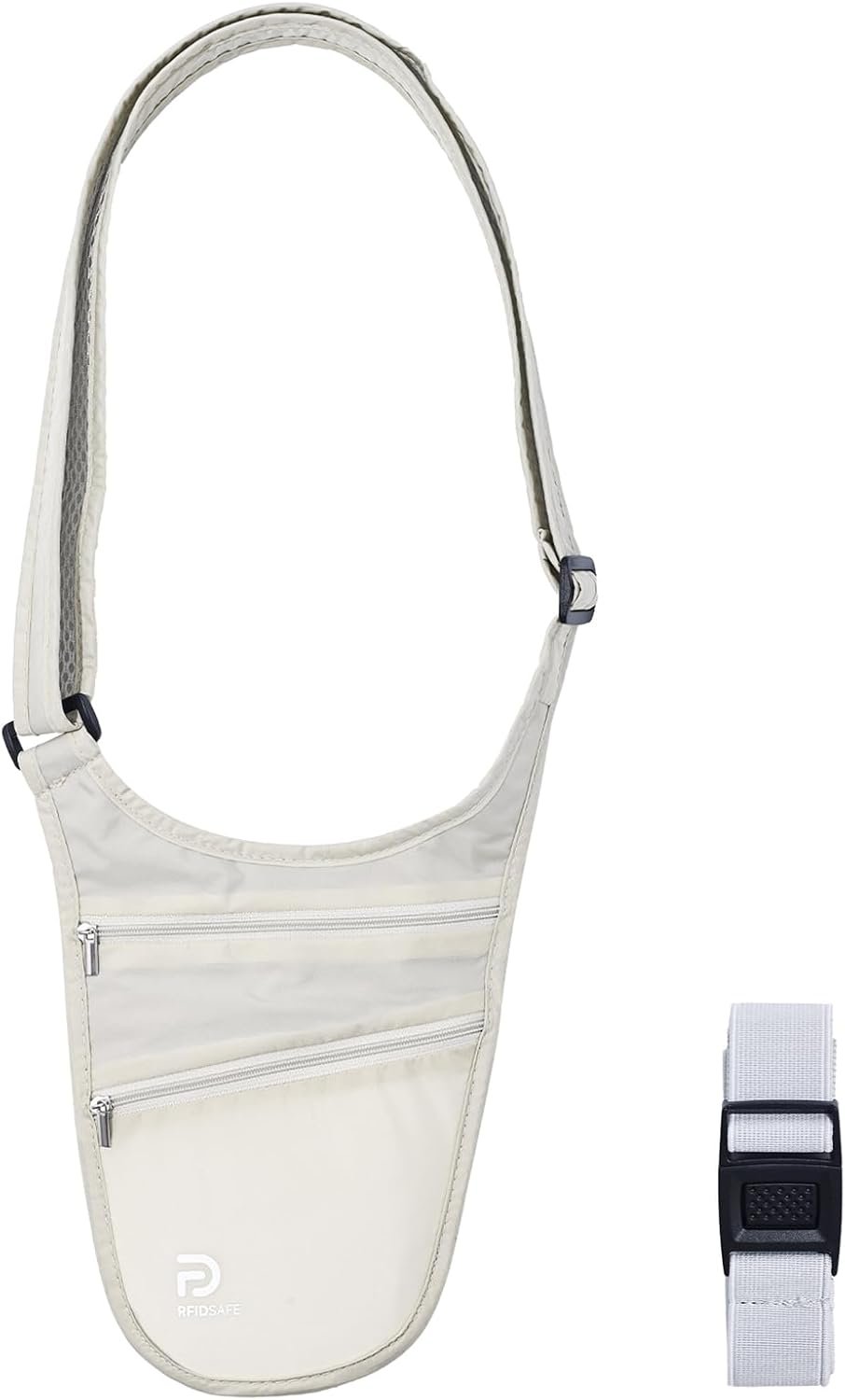 Money Belt for Travel Women and Men Hidden Crossbody RFID Blocking