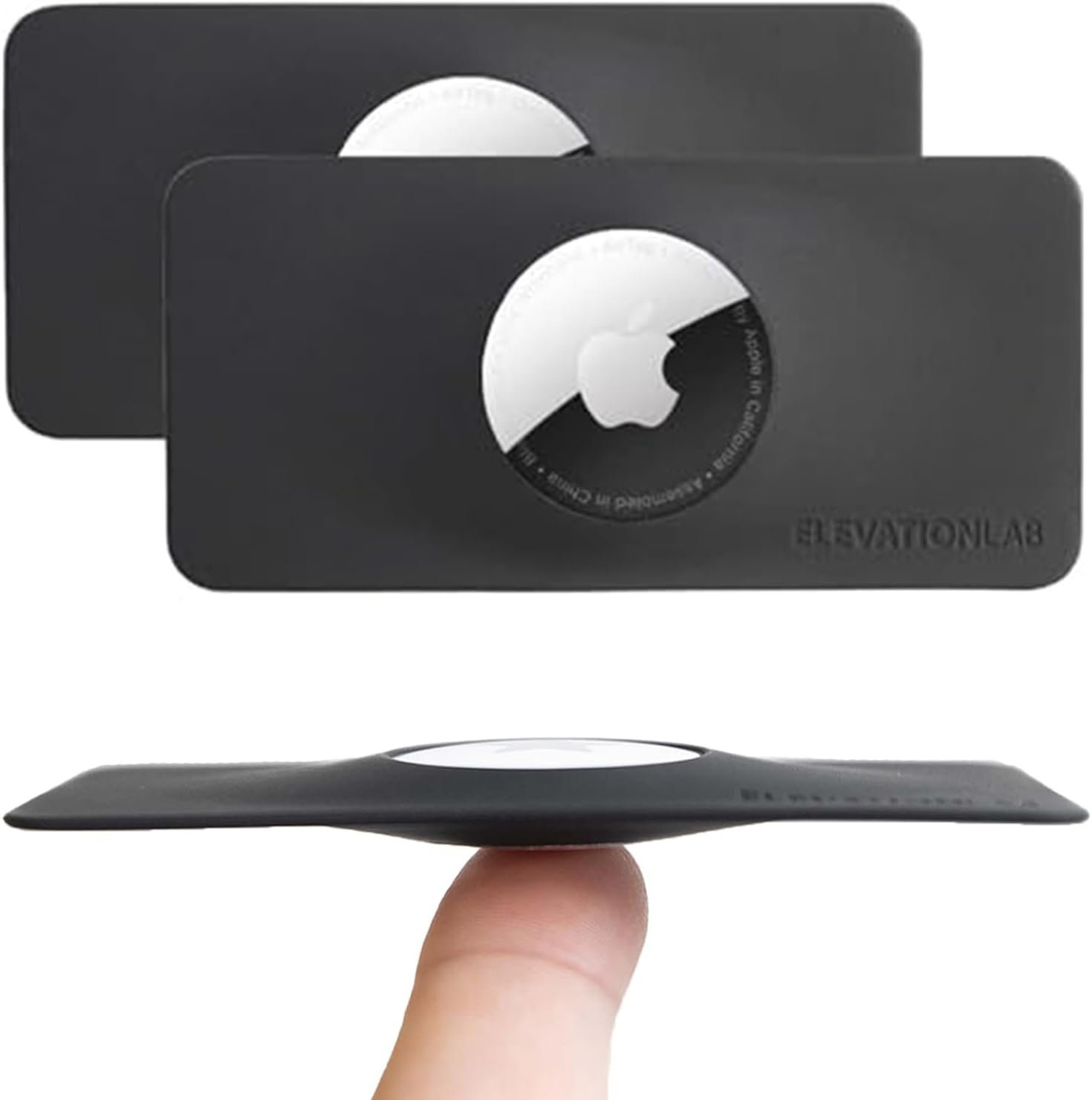 TagVault™ AirTag Wallet Holder – The Thinnest AirTag Wallet Card Insert | Flexible, Stays Hidden, Patent Pending | Elevation Lab