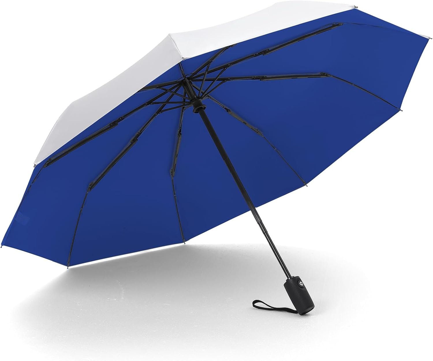 UPF 50+ 42 inch Sun Umbrella UV Protection Compact Travel UV Umbrellas 9 Ribs Automatic Open/Close