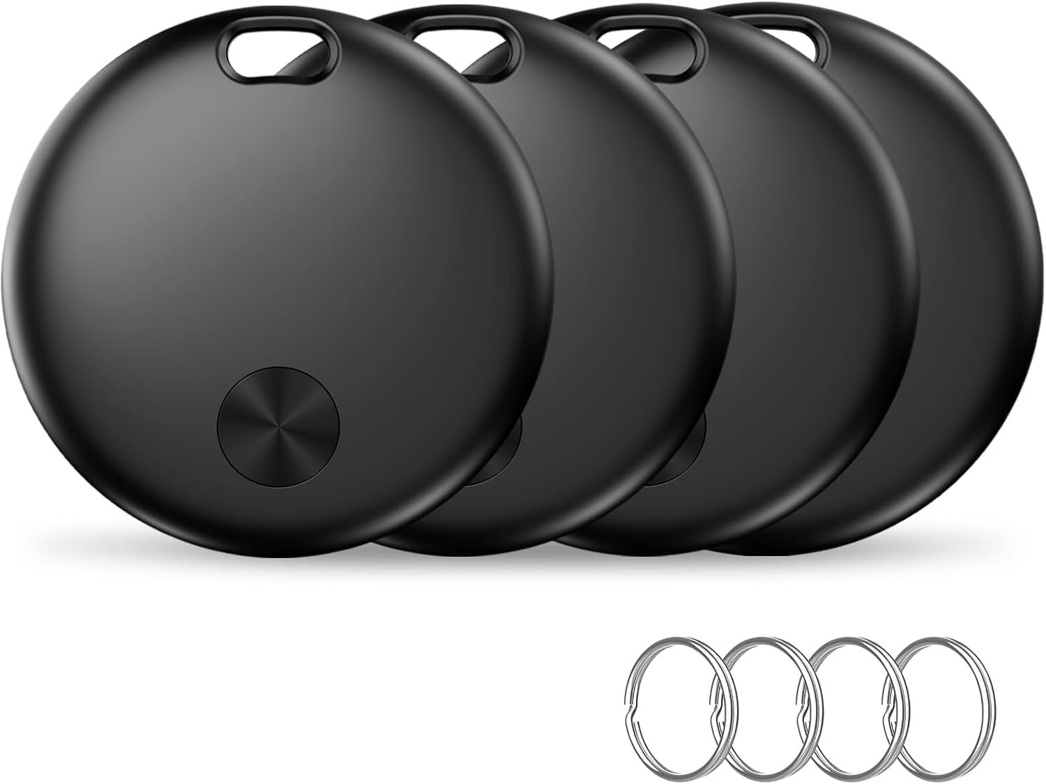 Smart Mini Tracker Tag Item Finder 4Pack [ MFi Certified ]