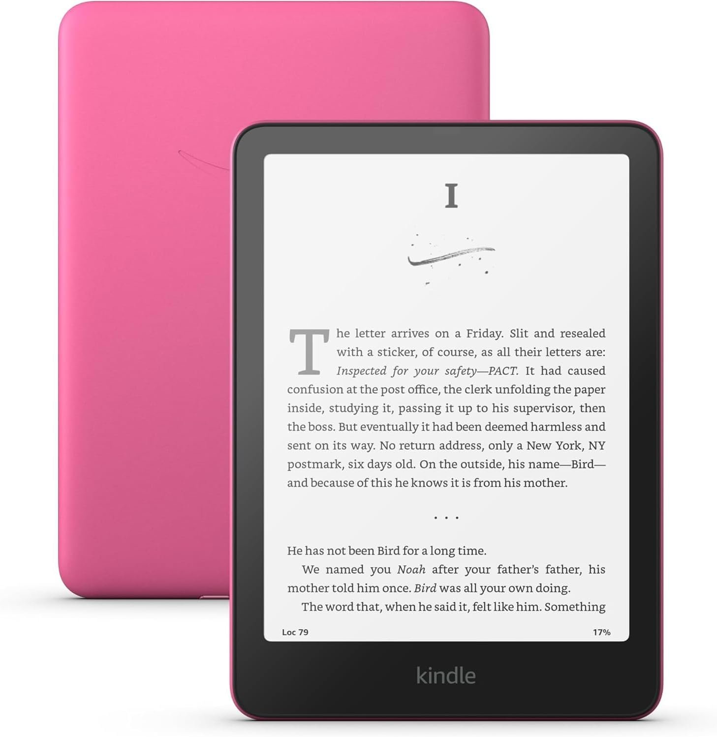 Amazon Kindle Paperwhite Bundle: Includes, Amazon Kindle Paperwhite 16GB | Raspberry and Sling Bag | Dune