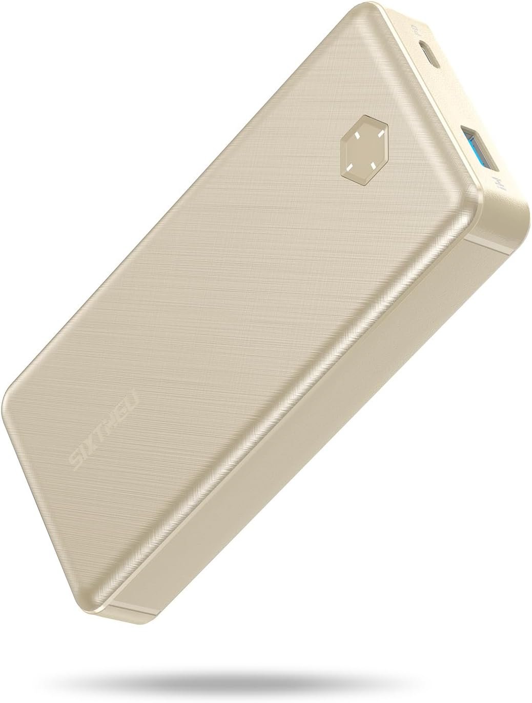 SIXTHGU Portable Charger, Power Bank, Compact 22.5W Fast Charging 20,000mAh Battery Pack, PD20W High-Speed Charging for iPhone, iPad, and More (USB-C Input and Output)