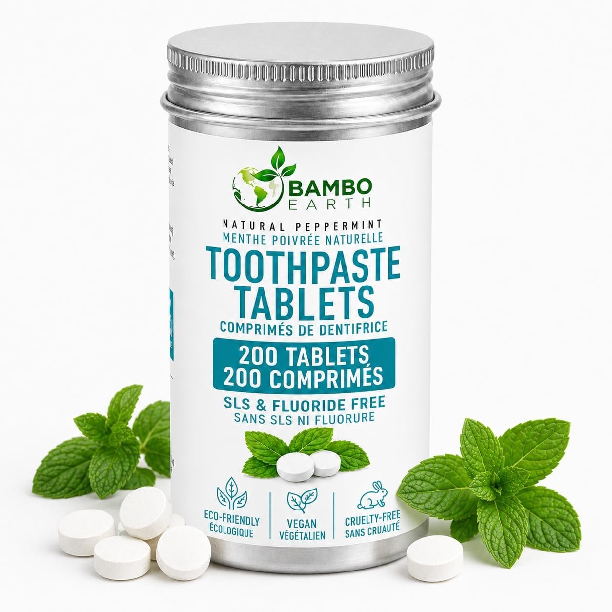 Toothpaste Tablets – Dental Pod Tablets (Mouthwash) – Teeth Whitening Tabs