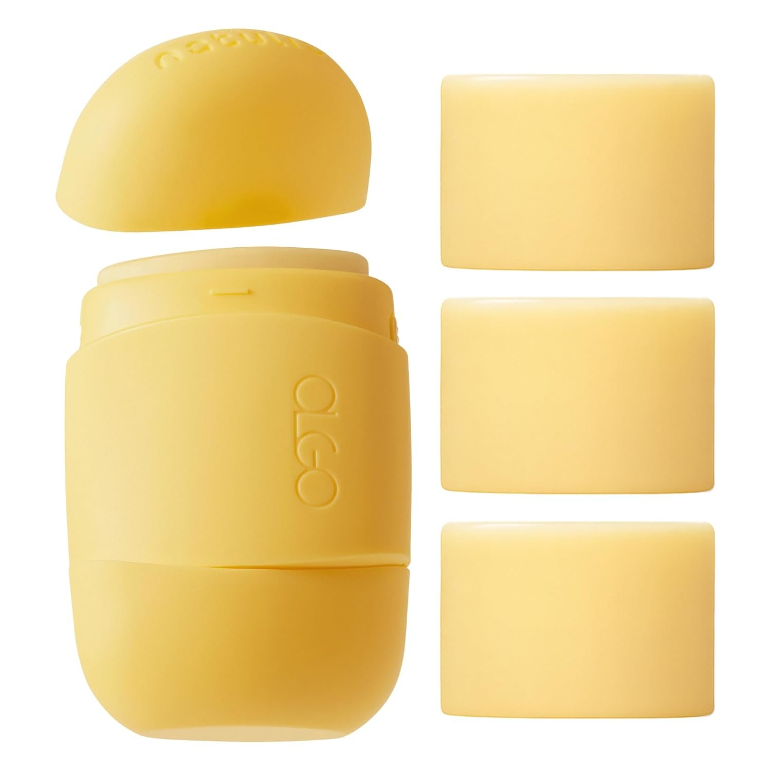 Citrus Shampoo Stick StarterKit + 3 additional Refills – Vegan certified soap free solid shampoo stick for head to toe wash bar | Travel-Friendly | Citrus, Argan oil, Jojoba oil, Shikakai