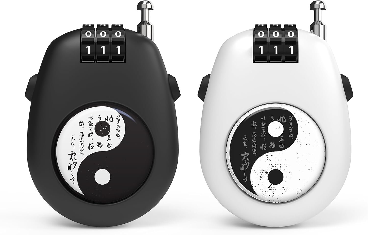 Small Combination Cable Lock for Luggage, Kids Bike, Stroller