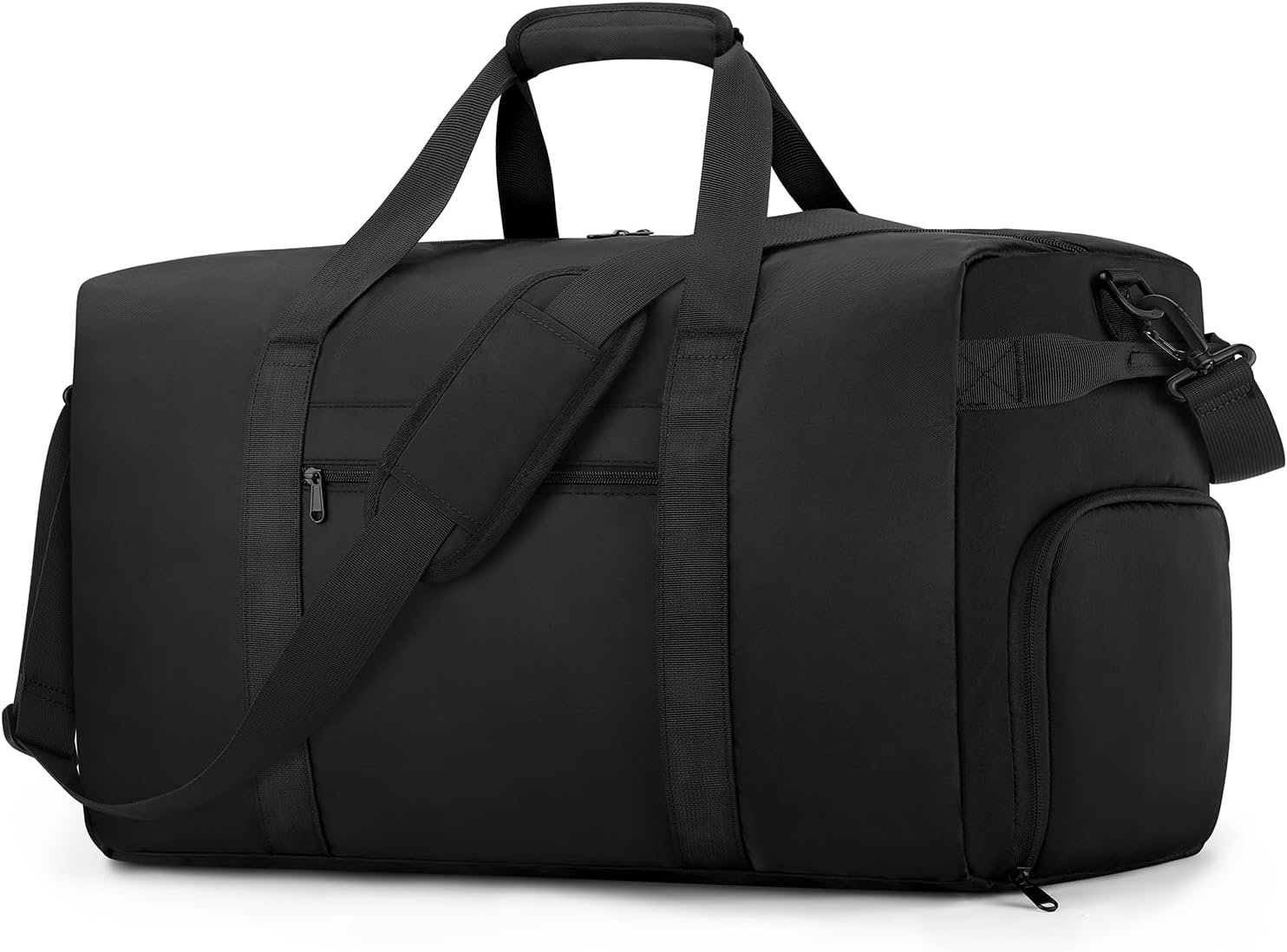 Carry On Luggage 22x14x9 Airline Approved, 45L Gym Duffle Bag for Travel