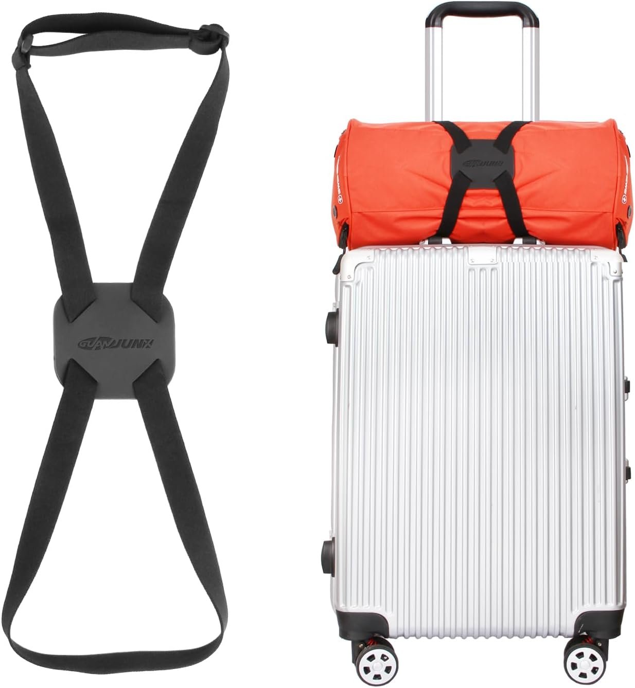 GUANJUNX Luggage Straps for suitcases, Bag Bungees Travel Accessories Belt