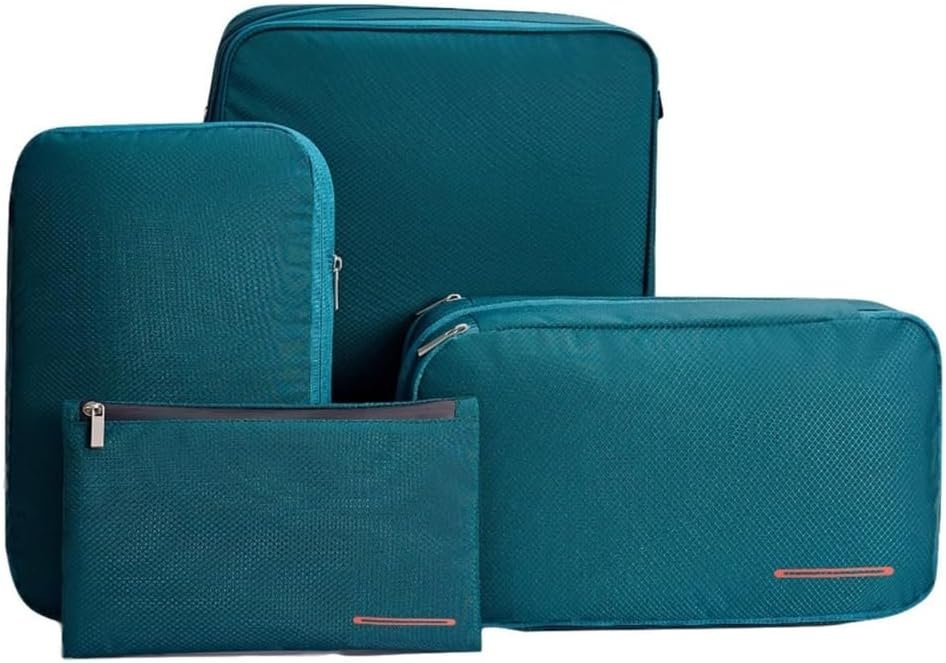Bee Nesting BeeNesting Waterproof Compression Packing Cubes sets,Large Travel Packing organizers for Carry on Luggage,2 Sides Expandable Storage Bags