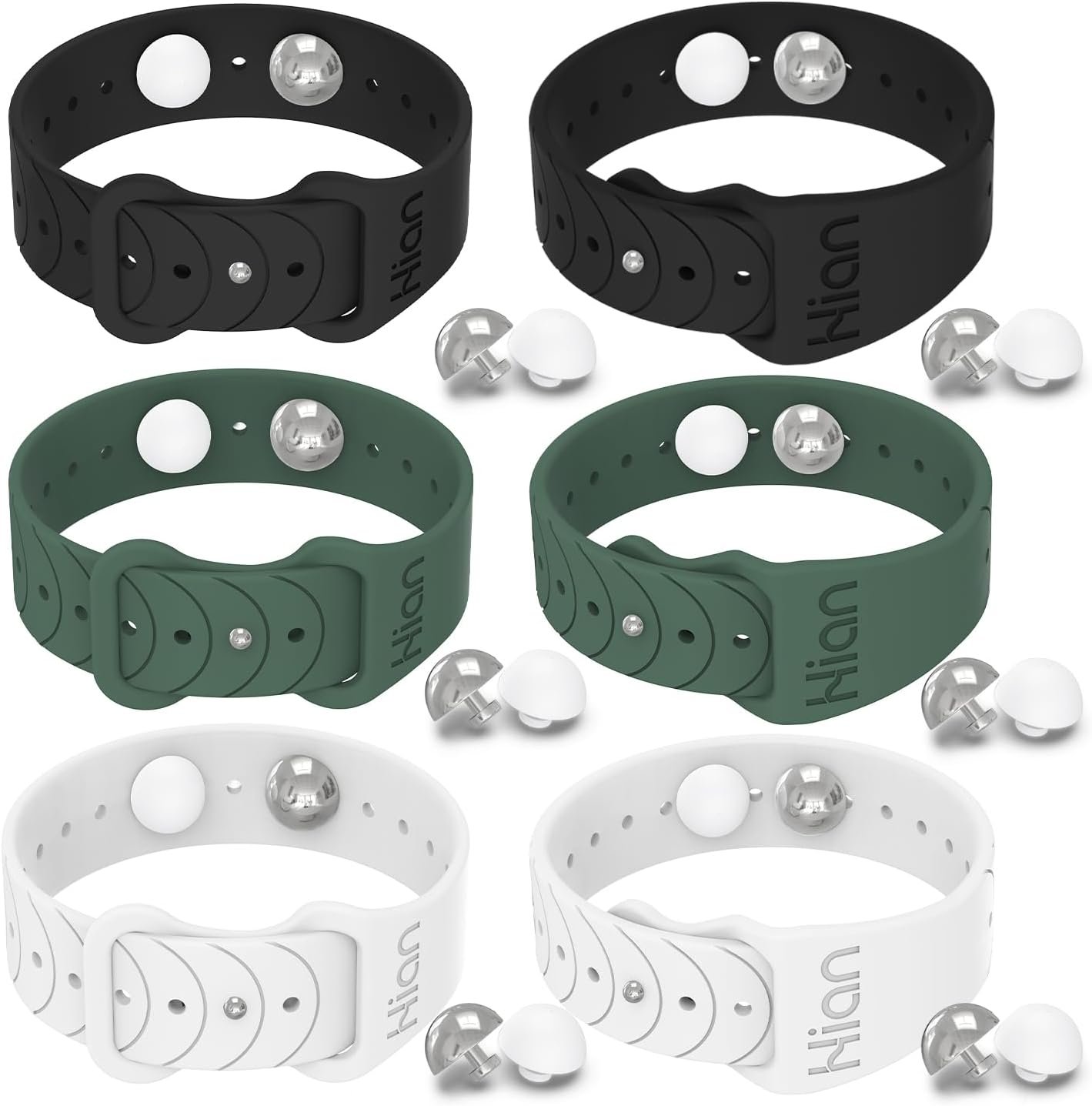 Motion Sickness Bracelets Wristband Sea Sickness for Adult Kids & Pregnant Women, Acupressure Anti Nausea Wristbands for Car Sea Air Cruise Travel Sickness, Relief Motion/Morning Sickness – 3 Pairs