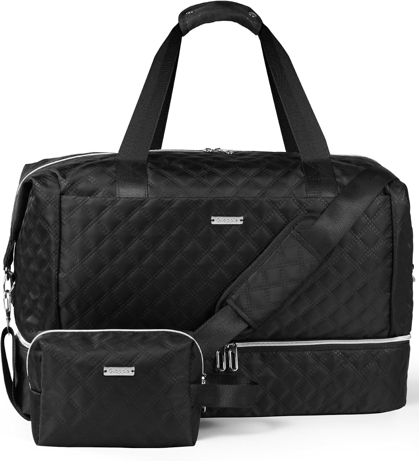 Gloppie Travel Duffel Bags 39L Large Weekender Bags for Women Carry On Bag