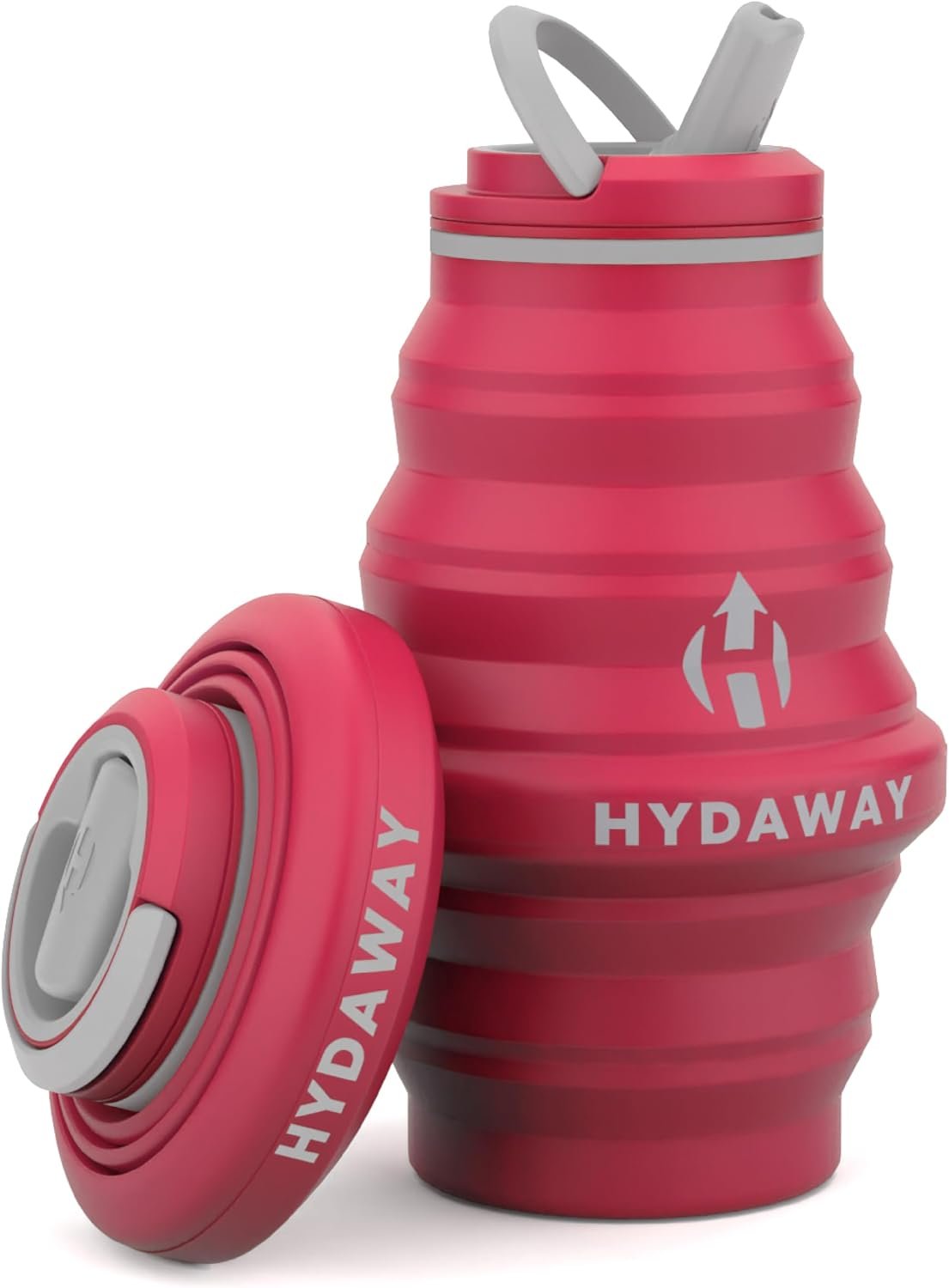 HYDAWAY 17oz Collapsible Water Bottle, Packable Leakproof for Travel