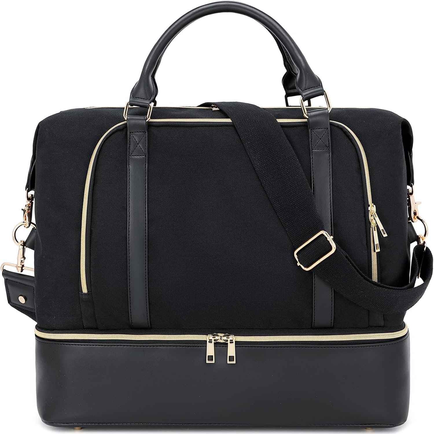 CAMTOP Weekender Bag for Women, Travel Carry On Bag with Shoe Compartment