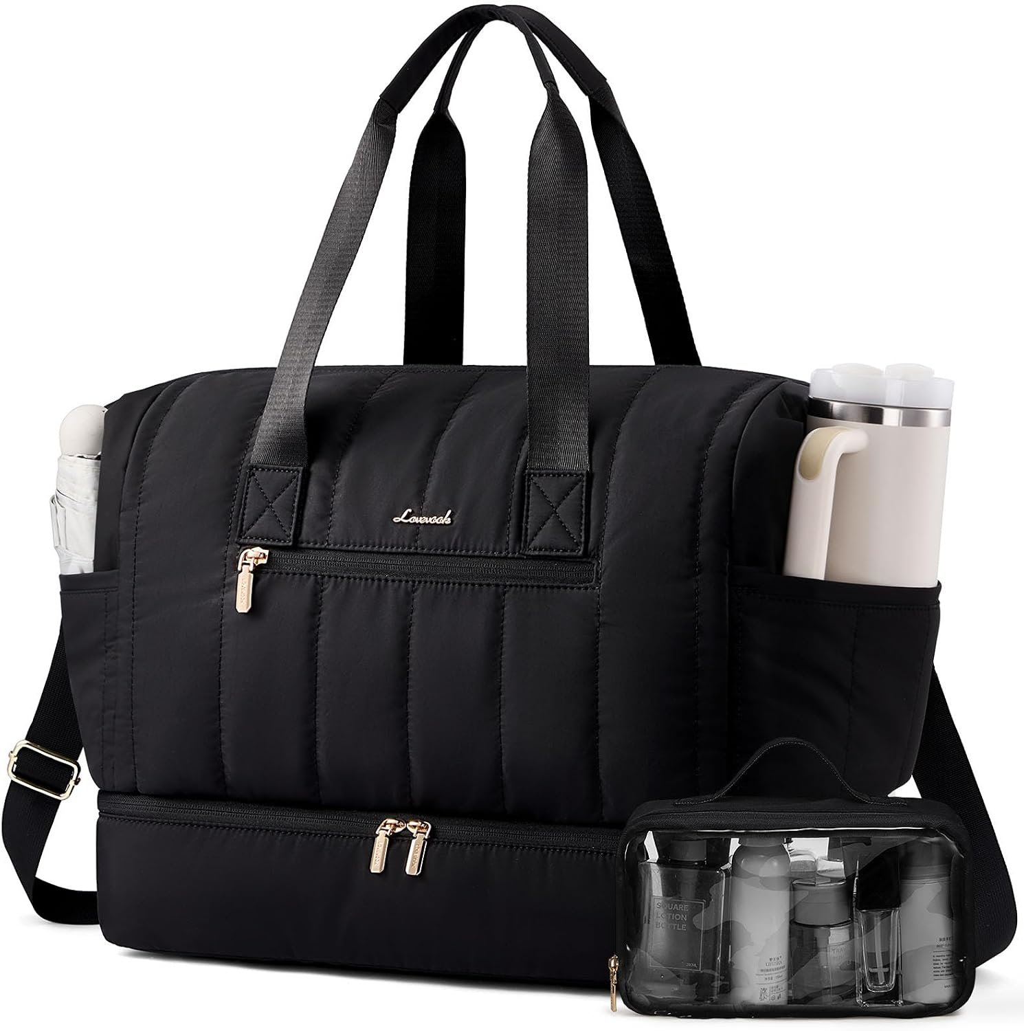 LOVEVOOK Travel Duffle Bag Women,Weekender Hospital Bag for Labor Delivery
