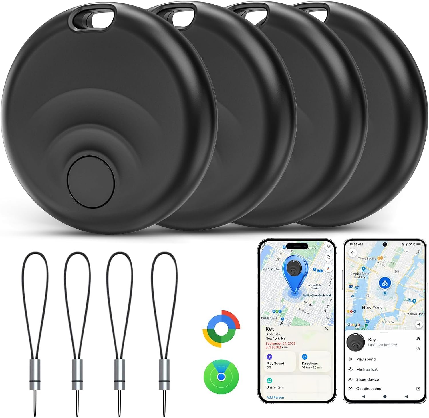 Bluetooth Tracker Tags for iOS & Android
