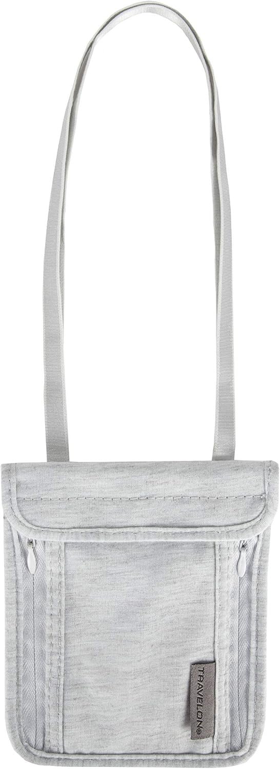 Travelon: Undergarment Neck Pouch – Gray