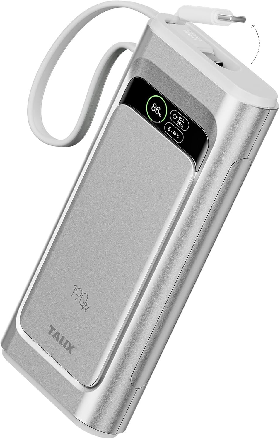 Laptop Power Bank, 20000mAh Portable Charger with 190W Total Output