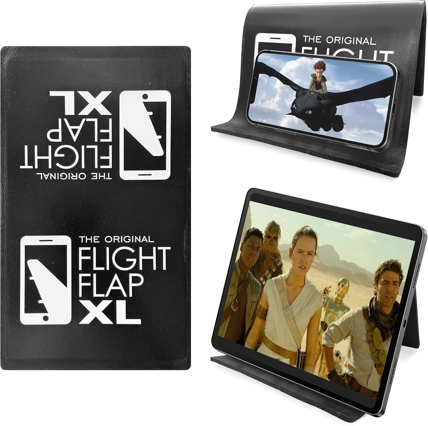 Flight Flap Airplane Phone Holder, Flexible Airplane Tablet Holder Travel