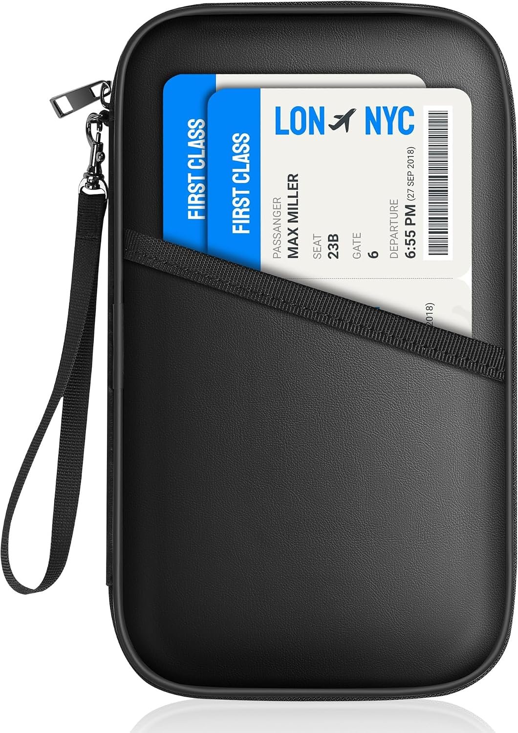 2500℉ Fireproof Family Passport Holder RFID Blocking Upgraded Material