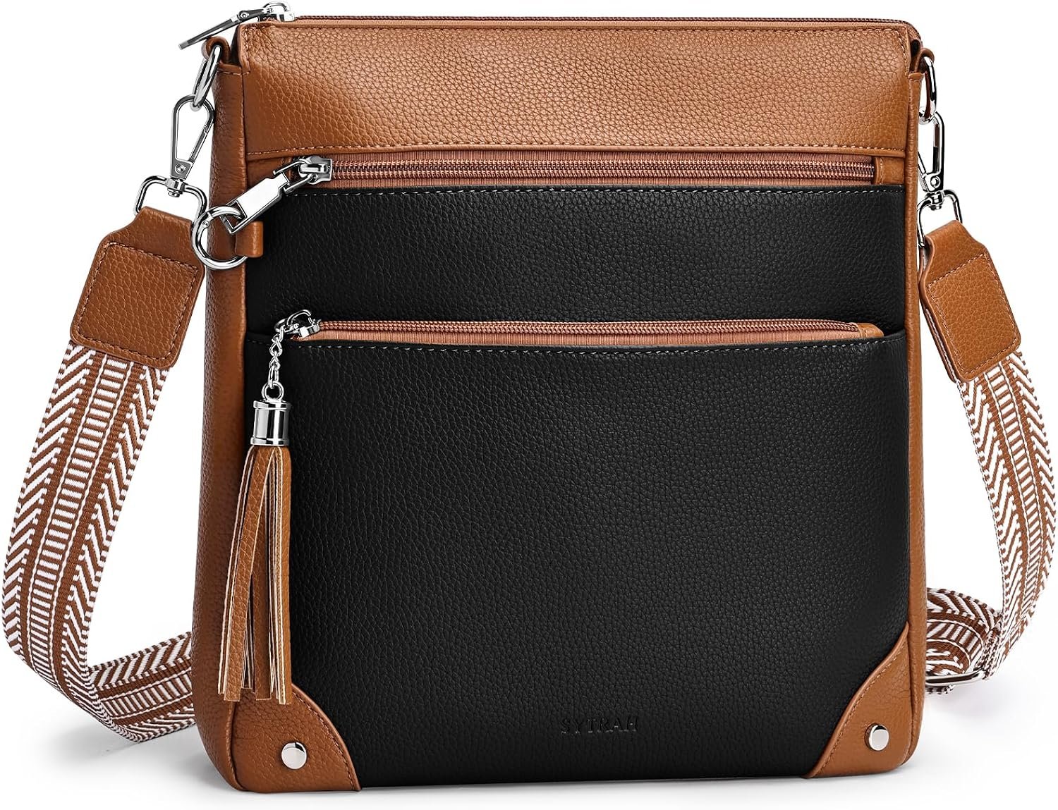 SYTRAH Anti Theft Crossbody Purse for Women, RFID Travel Shoulder Bag